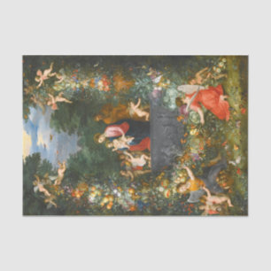 Papel De Seda A Santa Família, Jan Brueghel Decoupage