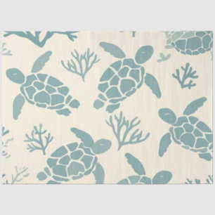 Papel De Seda A Sea Turtle Series Design 8