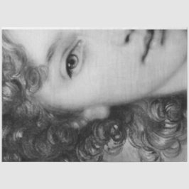 Papel De Seda A Senhora Preta e Branca