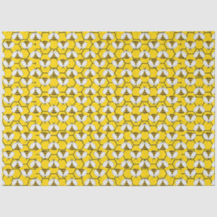 Papel De Seda A Série Abelha e Mel Design 1