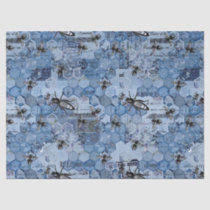 Papel De Seda A Série Blue Bee Design 2