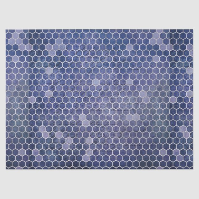 Papel De Seda A Série Blue Bee Design 4 (Frente )