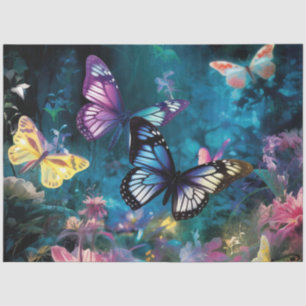 Papel De Seda A Série Borboleta ao Luar Design 4