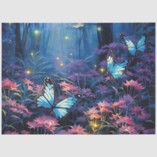 Papel De Seda A Série Borboleta Luar Design 11