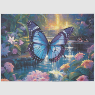 Papel De Seda A Série Borboleta Luar Design 14
