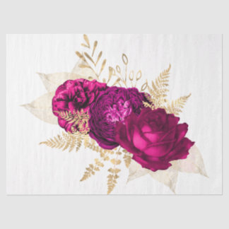 Papel De Seda A Série Bouquet Design 1