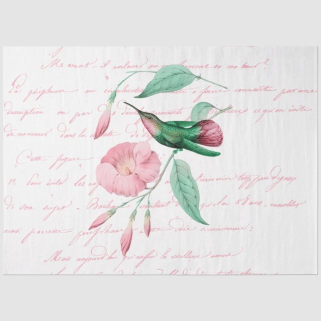 Papel De Seda A Série Bouquet Design 119 (Frente )