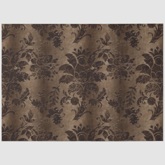 Papel De Seda A Série Bronze Velvet Design 5 (Frente )