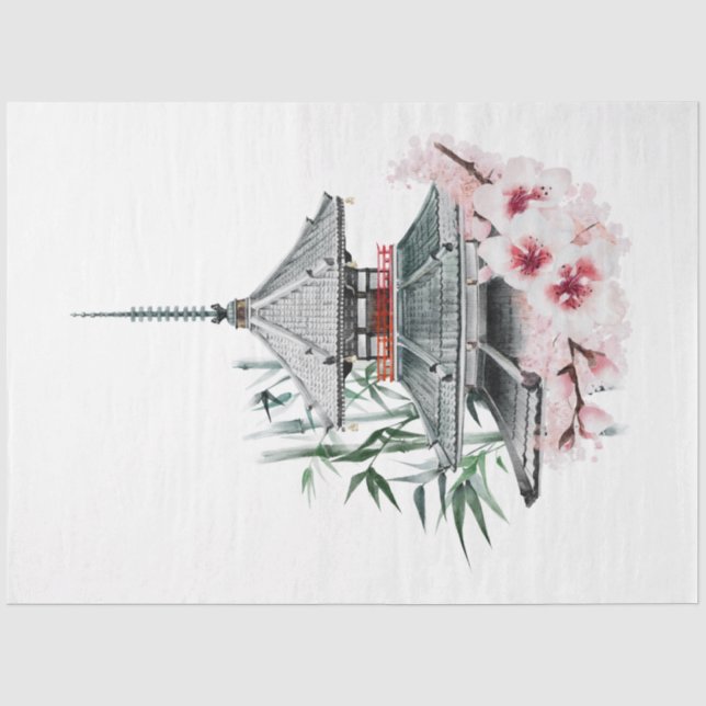 Papel De Seda A Série Okinawa Design 27 (Frente )