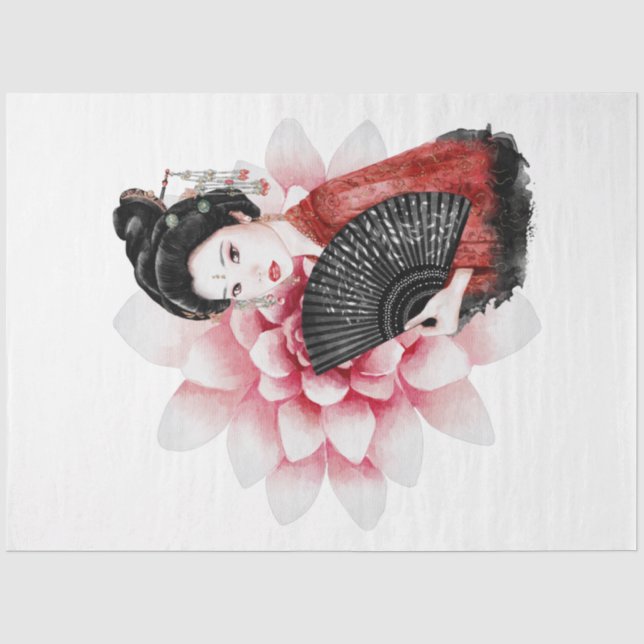 Papel De Seda A Série Okinawa Design 34 (Frente )