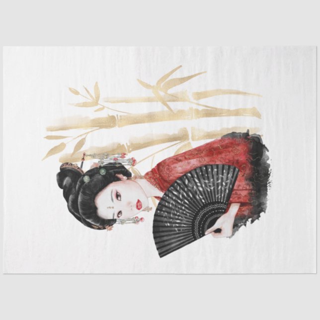 Papel De Seda A Série Okinawa Design 39 (Frente )