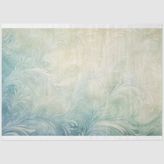 Papel De Seda A Série Sea Design 4 (Frente )