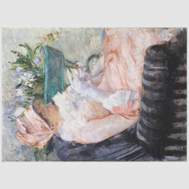 Papel De Seda A Taça do Chá, Mary Cassatt (Frente )