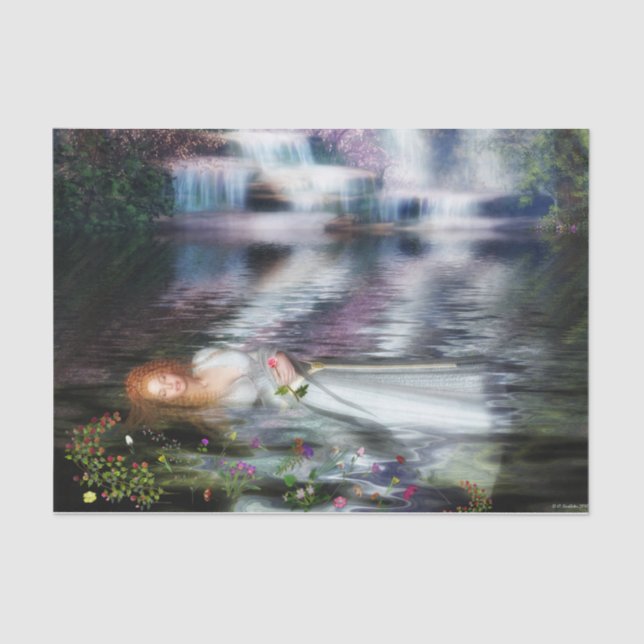 Papel De Seda A Última Reposição de Ophelia (Frente )