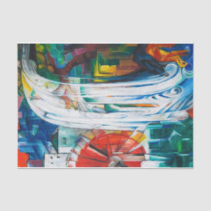 Papel De Seda A Usina Bebida por Franz Marc