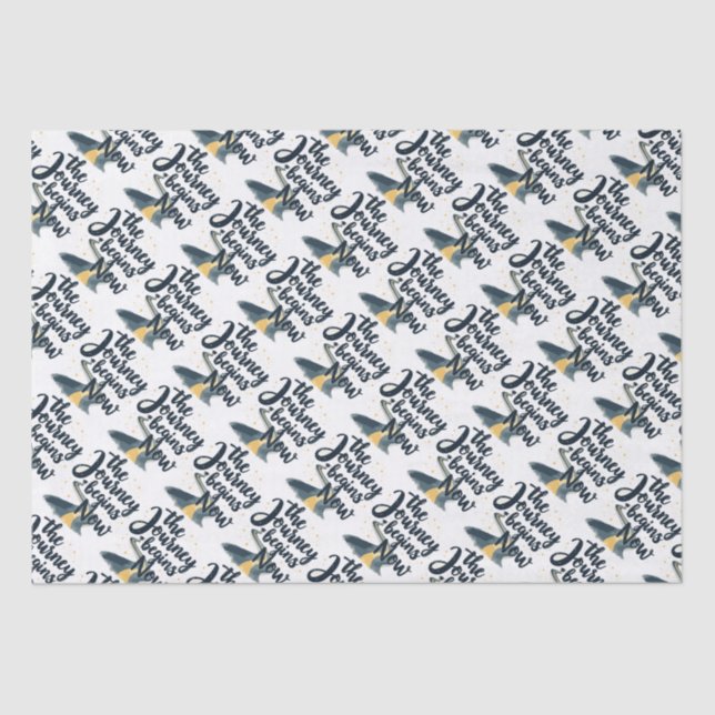 Papel De Seda A Viagem Começa Agora (Frente )