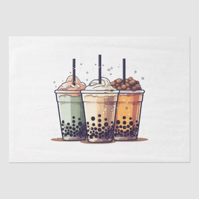 Papel De Seda A vida é curta, beba a boba (Frente )
