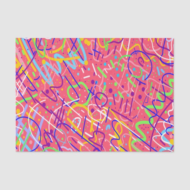 Papel De Seda A vida é uma festa (Frente )