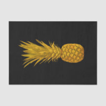 Abacaxi Dourado Elegante Tropical