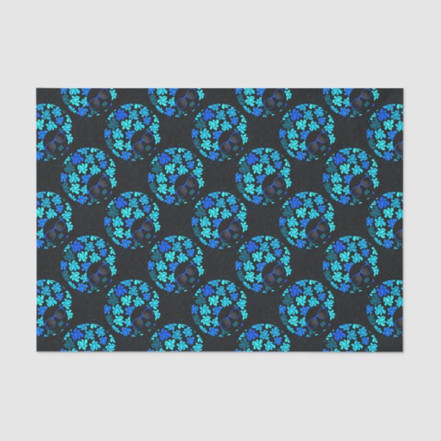 Papel De Seda Abastecimentos De Presente De Tarte Afro Diva Turq (Frente )