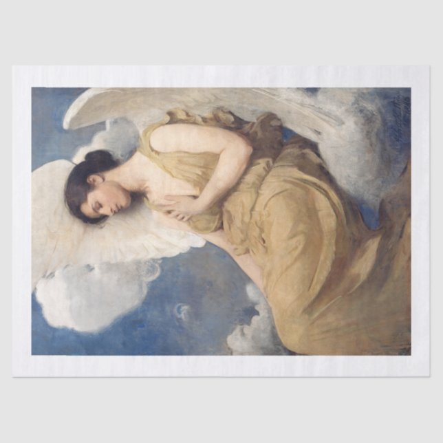 Papel De Seda Abbott Handerson Thayer | Figura ondulada - 1889 (Frente )