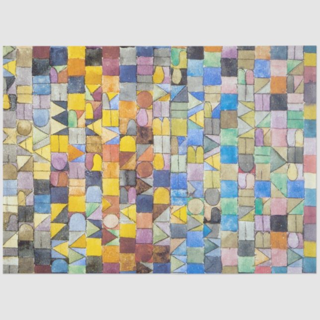 Papel De Seda ABC (Alfabeto), Paul Klee (Frente )