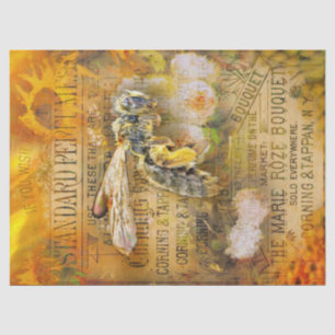 Papel De Seda Abelha Vintage Decoupage
