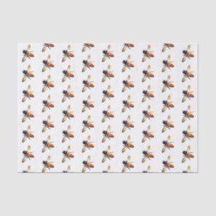 Papel De Seda Abelhas de Mel Bonito