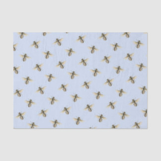 Papel De Seda Abelhas de mel em enxame no céu azul