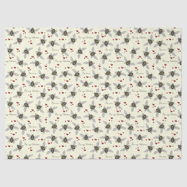 Papel De Seda Abelhas de namorados (Frente )