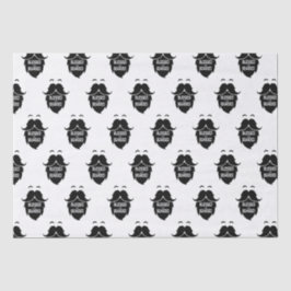 Papel De Seda Abençoado e barbudo