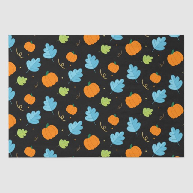 Papel De Seda Abóbora (Frente )