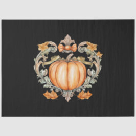 Papel De Seda Abóbora de Outono Elegante