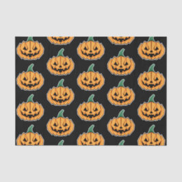 Papel De Seda Abóbora Halloween (Estilo Angular)