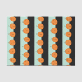 Papel De Seda Abóboras de Halloween Fofas