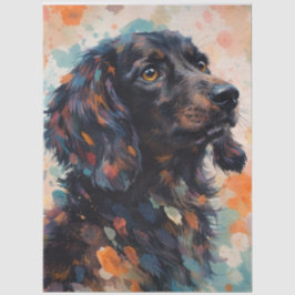 Papel De Seda Abstract Doggo 