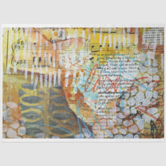 Papel De Seda Abstrato Amor