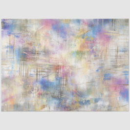 Papel De Seda Abstrato azul Cor-de-rosa Design amarelo púrpura