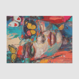 Papel De Seda Abstrato Beauties5