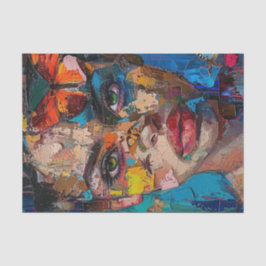 Papel De Seda Abstrato Beauty6