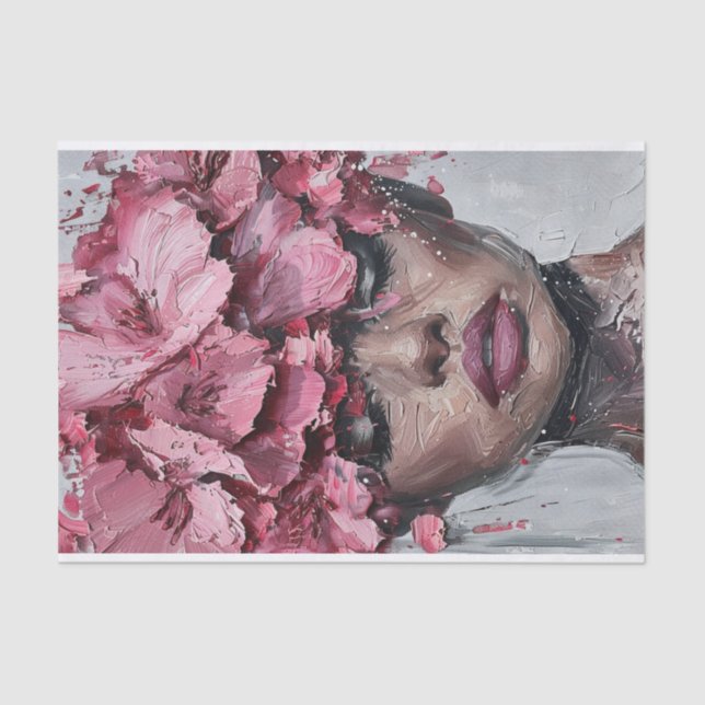 Papel De Seda Abstrato Beauty9 (Frente )