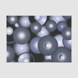 Papel De Seda Abstrato de Arte Orbital do Círculo Concentrado Gl