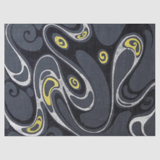 Papel De Seda Abstrato de espiral colorida