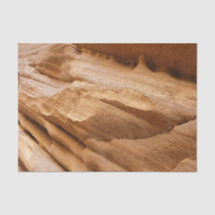 Papel De Seda Abstrato de Fotografia do Zion Canyon Wall II Red