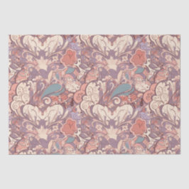 Papel De Seda Abstrato de Pastel