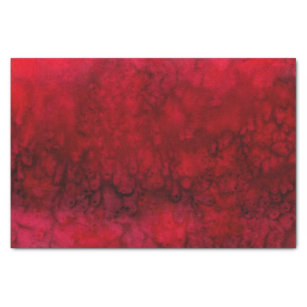 Papel De Seda abstrato de Seda Vermelha 'Escarlate'