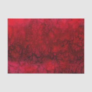 Papel De Seda abstrato de Seda Vermelha 'Escarlate'