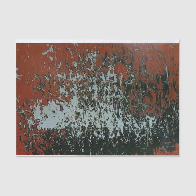 Papel De Seda Abstrato de Tinta Cinzenta Distinta Textura Decor (Frente )