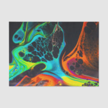 Abstrato de Tinta Flutuante, Dissociação, Encapsul