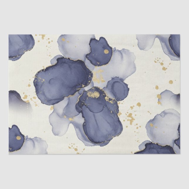 Papel De Seda Abstrato Drawing, por Natasha Us (Frente )